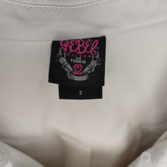 Rebel Wilson for Torrid faux leather moto jacket - Picture 4 of 7